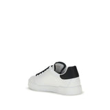 Dolce & Gabbana White Calf Leather Bos Taurus Low Top Sneakers