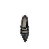 PINKO Studded Ballerinas