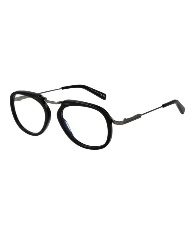 Ermenegildo Zegna Black Men Glasses Frame