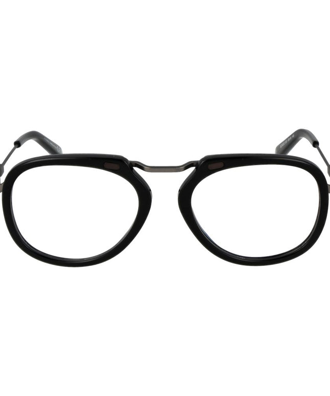 Ermenegildo Zegna Black Men Glasses Frame