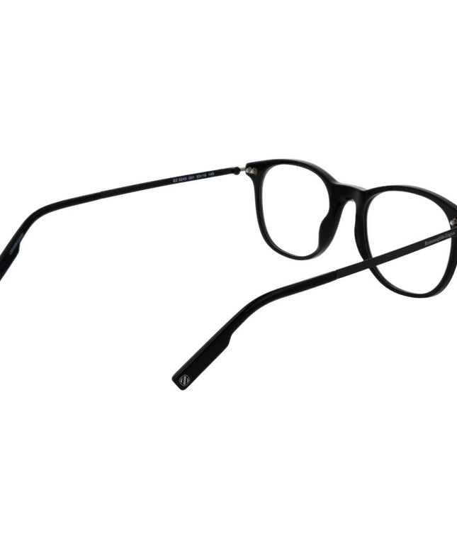 Ermenegildo Zegna Black Men Glasses Frame