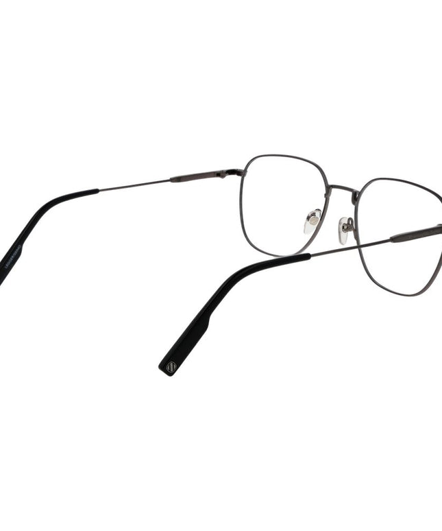 Ermenegildo Zegna Gray Men Glasses Frame
