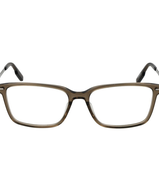 Ermenegildo Zegna Beige Men Glasses Frame