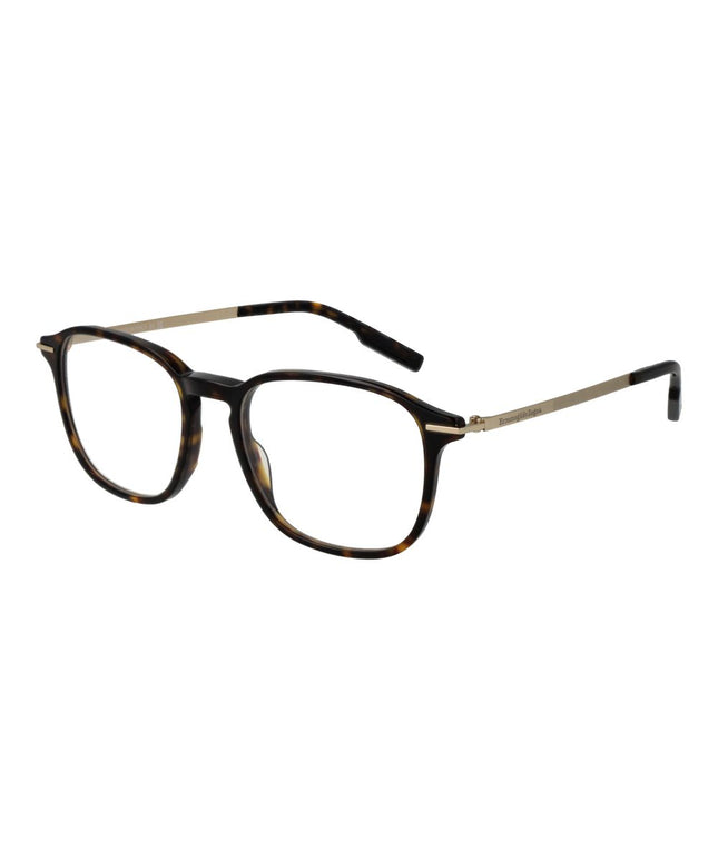 Ermenegildo Zegna Brown Men Glasses Frame