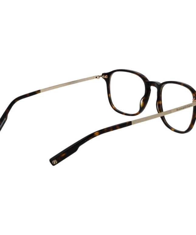 Ermenegildo Zegna Brown Men Glasses Frame