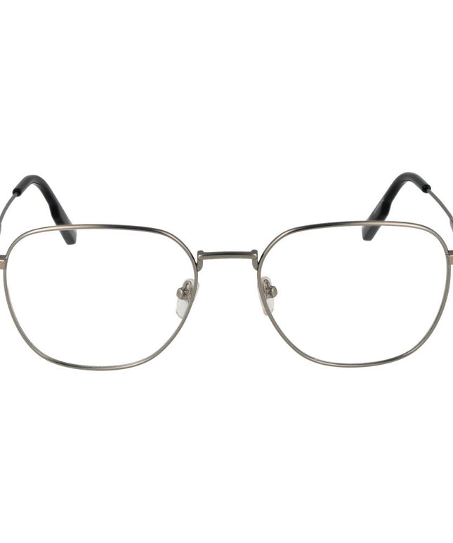 Ermenegildo Zegna Silver Men Glasses Frame