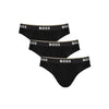 Hugo Boss Hugo Boss Black Cotton Men Brief (Italian Size MEN: M, nan: nan, nan: nan)