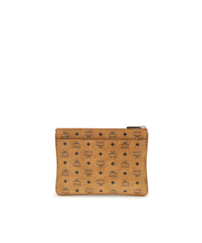 MCM Pouch with Visetos print
