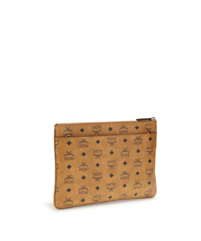 MCM Pouch with Visetos print