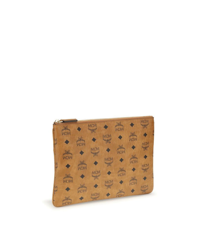 MCM Pouch with Visetos print