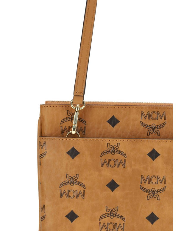 MCM Pouch with Visetos print