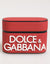 Dolce & Gabbana Red White Silicone Embossed Logo Accessory Airpods Case
