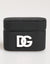 Dolce & Gabbana Black White Rubber Embossed Logo Accessory Airpods Case