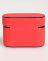 Dolce & Gabbana Red PVC DG Logo Embossed Men Flip HolderAirpods Case
