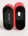 Dolce & Gabbana Red PVC DG Logo Embossed Men Flip HolderAirpods Case