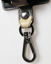 Dolce & Gabbana Multicolor Camouflage Leather Metal AccessoryAirpods Case