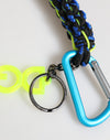 Dolce & Gabbana Multicolor Polyester Tape String DG Logo KeychainKeyring