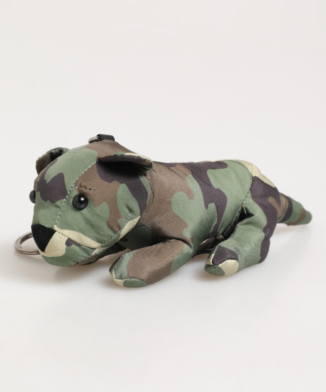 Dolce & Gabbana Camouflage Multicolor Animal Silhouette Keychain Keyring