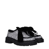 Jimmy Choo Gray Plastic Slip-On Loafers