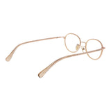 Max Mara Rose Gold Metal Glasses (Frames)