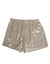 Dolce & Gabbana Beige Silk Satin Elastic Men Boxer Short Swimwear