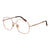Max Mara Rose Gold Women Optical Frames
