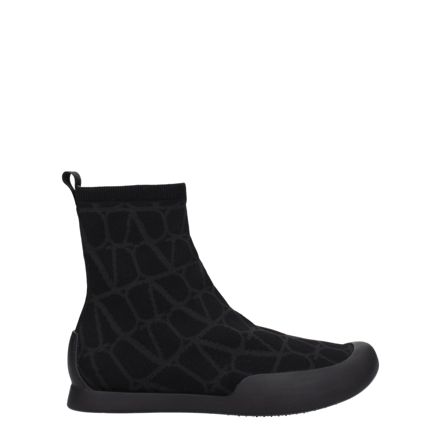 Valentino Garavani Valentino Garavani Black Fabric High Tops (Shoe Size Men: EU39.5/US6.5, nan: nan, nan: nan)