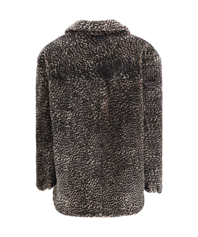 Salvatore Santoro Spotted patterned Fur Jacket