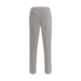 Germano Gray Cotton Casual Pants