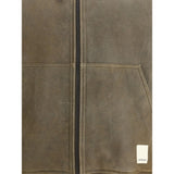 Emporio Armani Brown Lamb Ovis Aries Aries Bomber