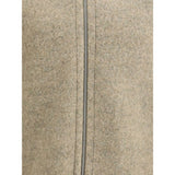 Jil Sander Beige Wool Coat