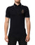 Dolce & Gabbana Navy Blue Cotton Crown Crest Logo Men T-Shirt
