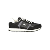 Tommy Hilfiger Tommy Hilfiger Black Polyester Men Sneaker (Shoe Size Men: EU40/US7, nan: nan, nan: nan)