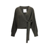 Allude Wrap-around Cardigan