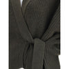 Allude Wrap-around Cardigan