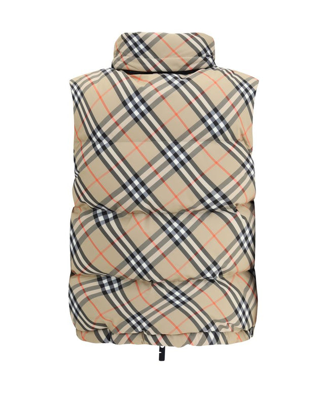 Burberry Check vest Down Jacket
