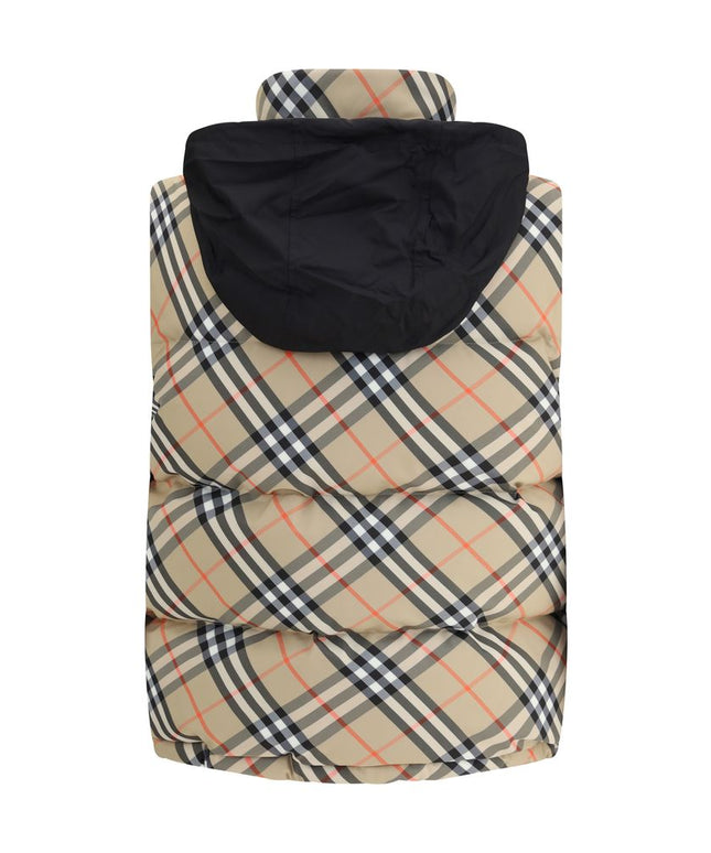 Burberry Check vest Down Jacket