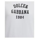 Dolce & Gabbana White Cotton Sweatshirt