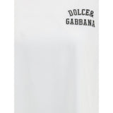 Dolce & Gabbana White Cotton T-Shirt