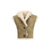 Marant Etoile Shearling faux leather Clara Gilet