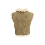 Marant Etoile Shearling faux leather Clara Gilet