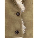 Marant Etoile Shearling faux leather Clara Gilet