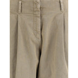 Golden Goose Bicolor Cotton Casual Pants