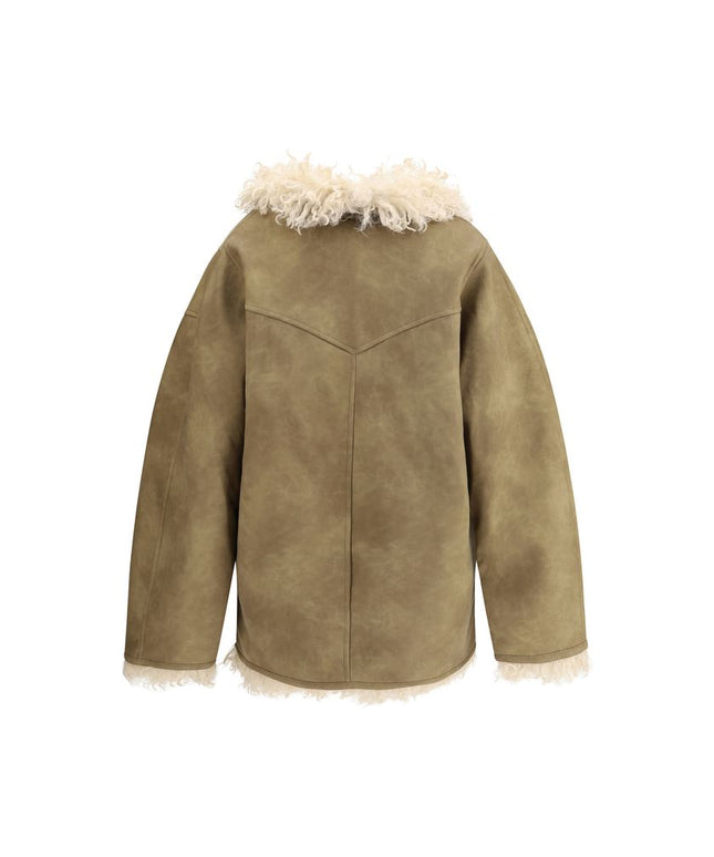 Marant Etoile Clea Shearling-effect faux fur Coat
