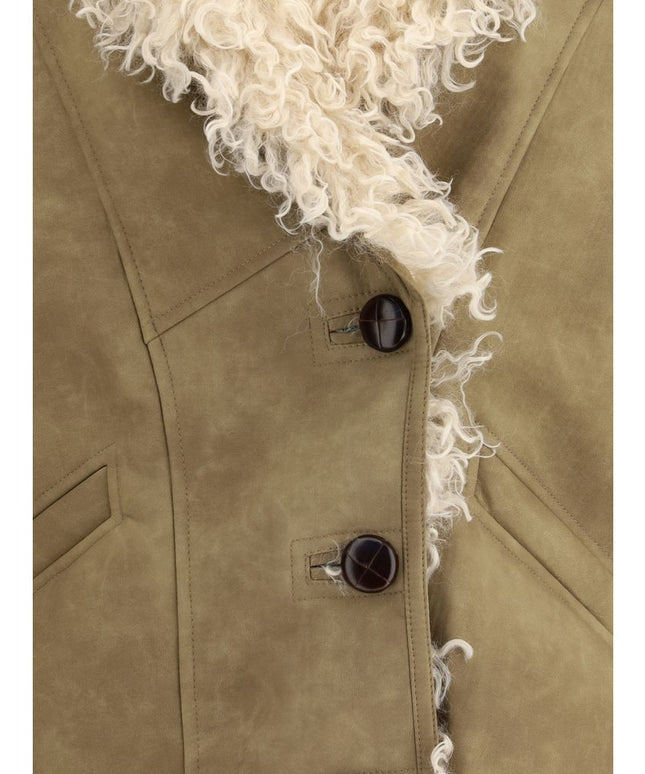 Marant Etoile Clea Shearling-effect faux fur Coat
