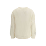Fabiana Filippi Cream Mohair Sweatshirt