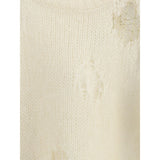 Fabiana Filippi Cream Mohair Sweatshirt