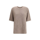 Loulou De Saison Beige Wool Sweatshirt