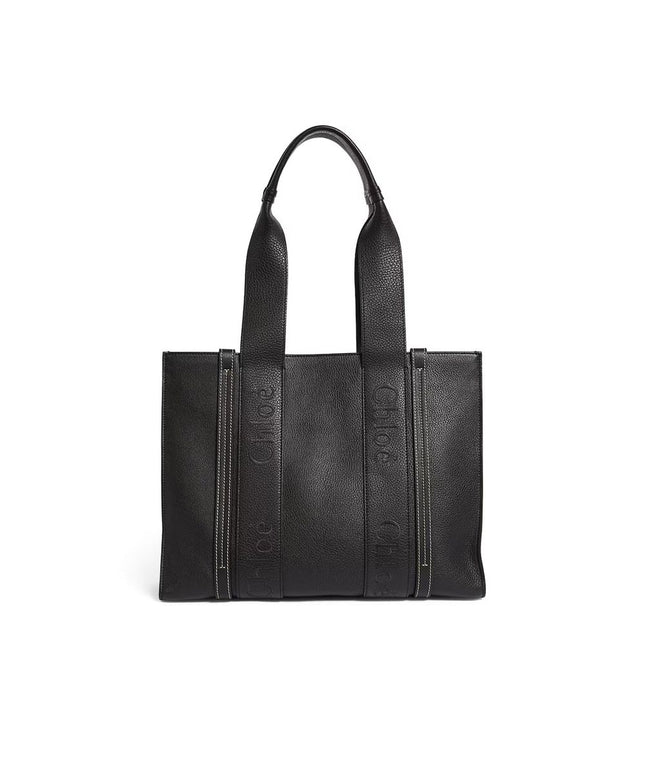 Chloé Chloe Woody Medium Leather Tote Bag