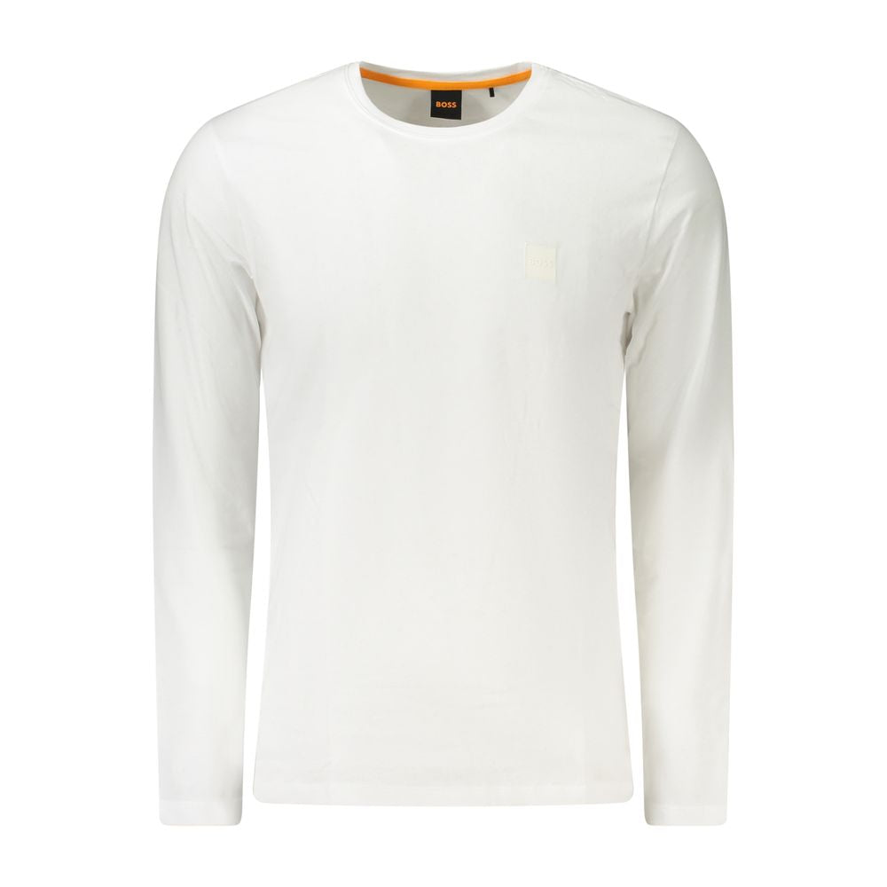 Hugo Boss Hugo Boss White Cotton Men T-Shirt (Italian Size MEN: S, nan: nan, nan: nan)